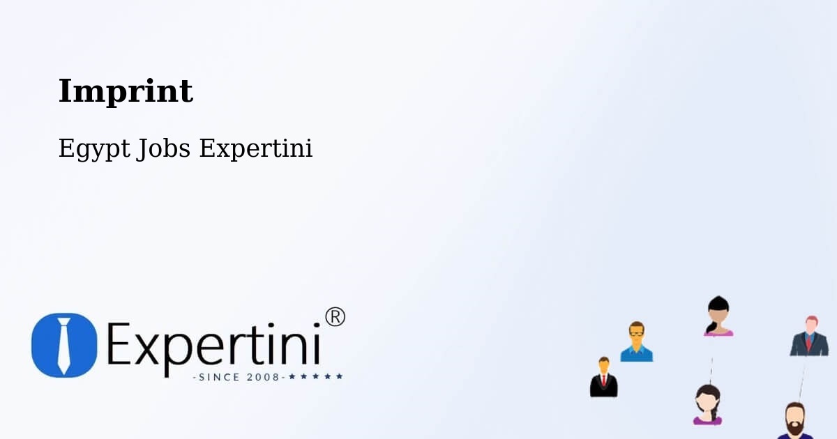 Imprint – Dayr Mawās - Egypt Jobs Expertini