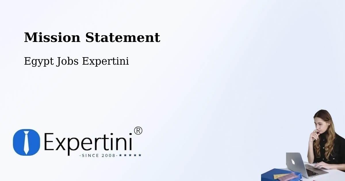 Corporate Mission – Dayr Mawās - Egypt Jobs Expertini