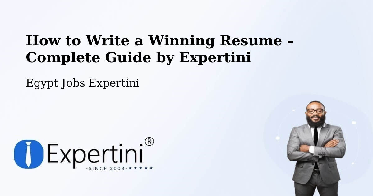 Resume Writing Guide for Job Seekers – Dayr Mawās - Dayr Mawās, Egypt Jobs Expertini